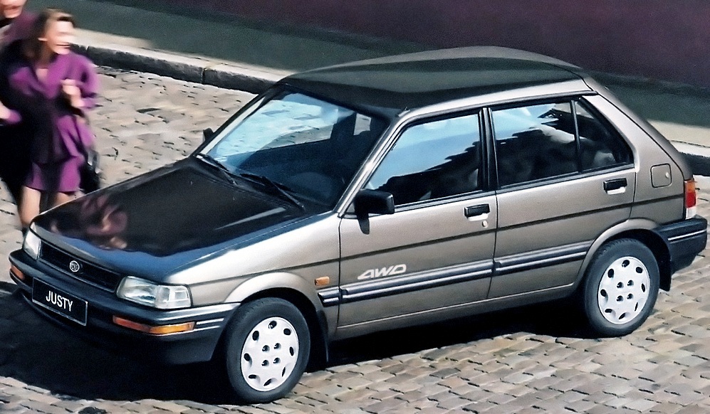 Subaru Justy technical specifications and fuel economy